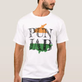 Punjabi Pride Punjab Carte desi Indian Tshirt Desi (Devant)