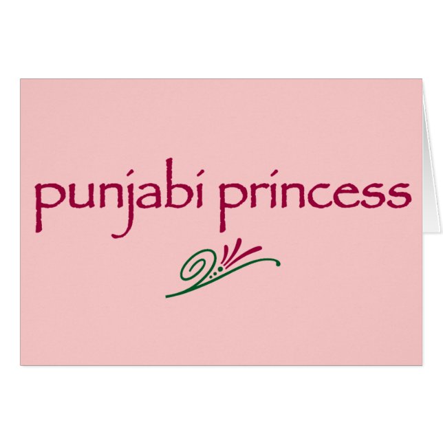 Punjabi Princess (Voorkant Horizontaal)