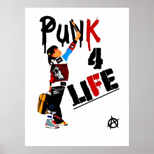 Punk 4 Poster levensverzekering (Voorkant)