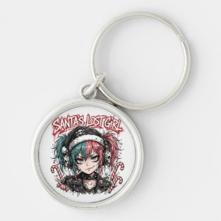 Punk Anime Kerst Sleutelhanger Sinterklaas Meisjes
