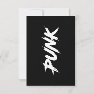 PUNK BEDANKKAART