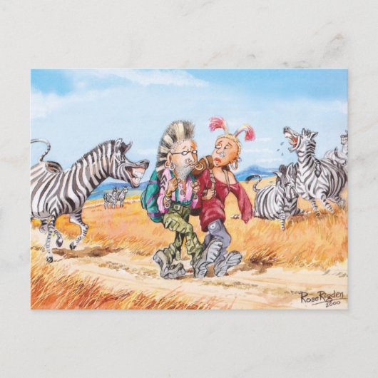 Punk Briefkaart (Voorkant)