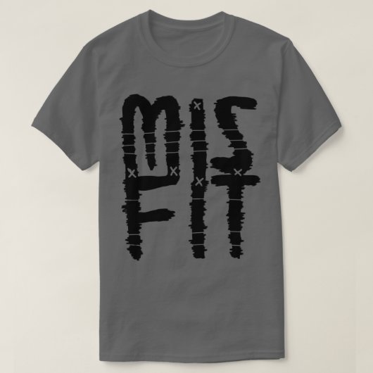 Punk buitenbeentje t-shirt (Design voorkant)