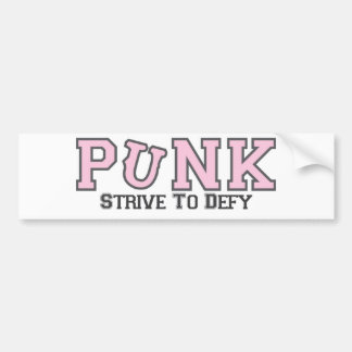 punk bumpersticker