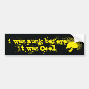 punk bumpersticker