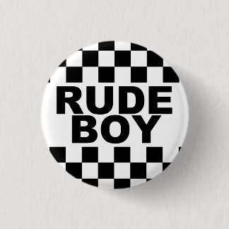 Punk Button "Rude Boy"