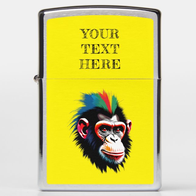 Punk chimp (Voorkant)