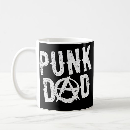 Punk Dad Punk Rock Is Not Dead Anarchy Misfit Koffiemok (Links)