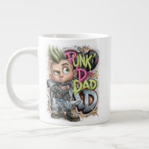 Punk Dad Rebellie Groen