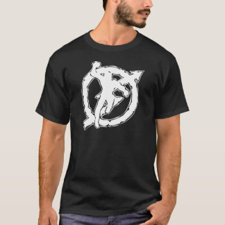 Punk d'anti-capitaliste de T-shirt d'anarchiste