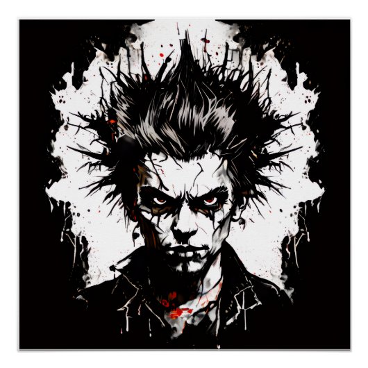 Punk design poster perfect poster (Voorkant)