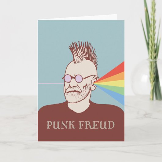 Punk Freud Kaart (Voorkant)
