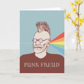 Punk Freud Kaart (Gele Bloem)
