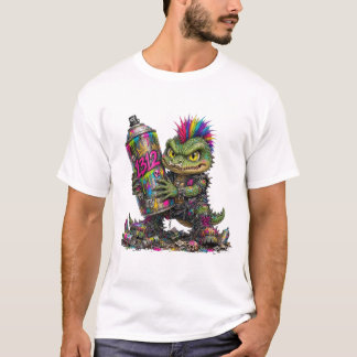 Punk Gator Koning T-shirt