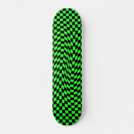 Punk golvend dambord skateboard