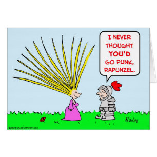 punk haar van rapunzel