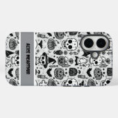 Punk Halloween Trick or treat Custom Name Case-Mate iPhone Case (Achterkant (horizontaal))