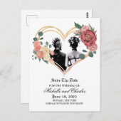 Punk huwelijk briefkaart (Voorkant / Achterkant)