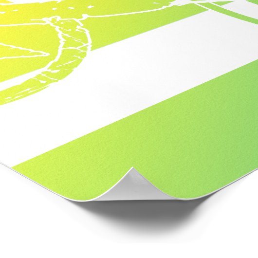 punk ijsdruppels poster (Hoek)