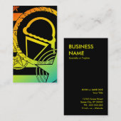 punk ijsdruppels visitekaartje (Voorkant / Achterkant)