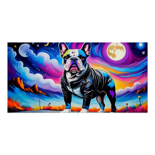 PUNK IN DE STAD-BULLDOG 6 PERFECT POSTER (Voorkant)