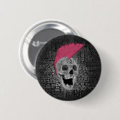 Punk is niet dood ronde button 5,7 cm (Voorkant /achterkant)