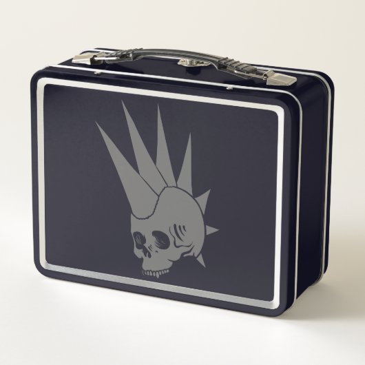 Punk Jawless Skull versie 2 (Achterkant)
