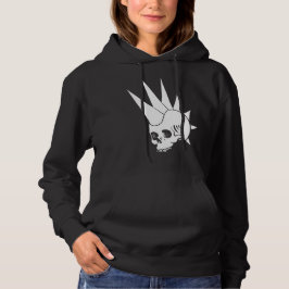  Punk Jawless Skull versie 2 Hoodie
