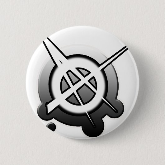 punk jongens: ANARCHY PUNK ROCK muziek Ronde Button 5,7 Cm (Voorkant)