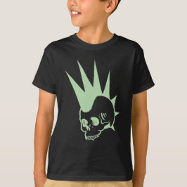  Punk kaakloze schedel T-shirt