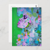 Punk - Ken Gage Surreal Art Briefkaart (Voorkant / Achterkant)