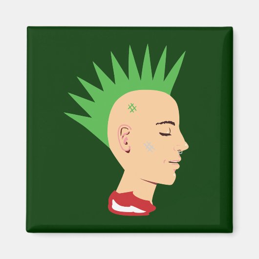 Punk kerel magneet (Voorkant)