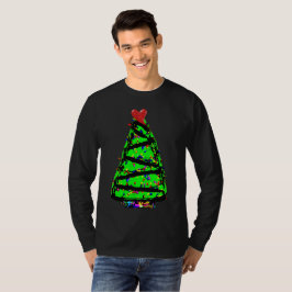 Punk kerstboom t-shirt