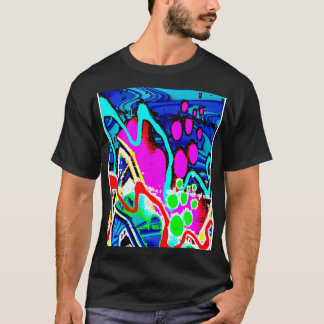 punk kunst abstract t-shirt