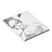 punk meisje...ik ben maar een meisje uit amerikan notitieblok (Schuin)