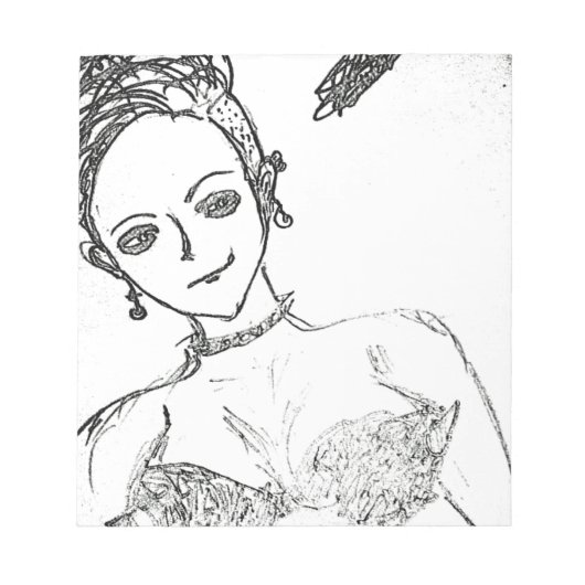 punk meisje...ik ben maar een meisje uit amerikan notitieblok (Voorkant)