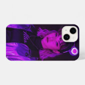 punk meisje iPhone hoesje (Achterkant horizontaal)
