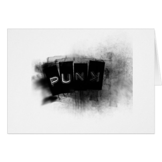 Punk noir et blanc (Devant horizontal)