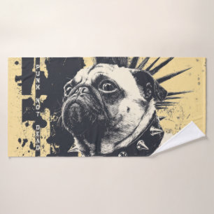 Punk Not Dead Bulldog – Rock Chien Art