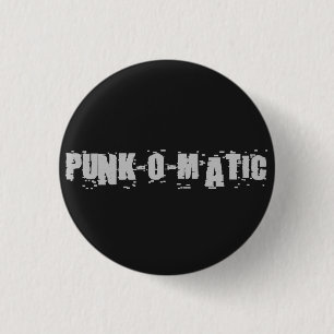 Punk-o-Matisch Logo Ronde Button 3,2 Cm