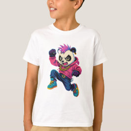 Punk Panda Power T-shirt