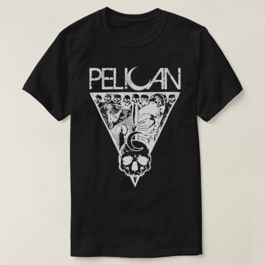 Punk pelicaanse klassieke T-shirt (Design voorkant)