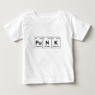 punk Periodieke Tabel Element Word Chemicaliënsym