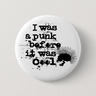 punk pin ronde button 5,7 cm