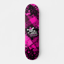 Punk Princess Skateboard Deck
