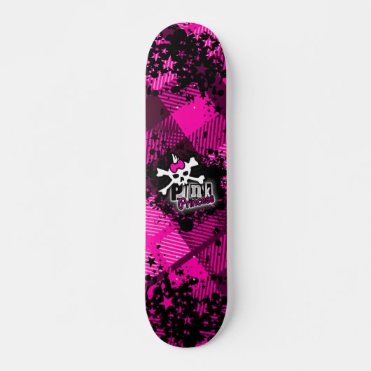 Punk Princess Skateboard Deck (Voorkant)