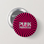 Punk Prinses Button (Voorkant /achterkant)