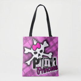 Punk prinses Canvas tas