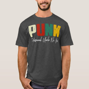 PUNK Professionele Oom Geen Kinderen T-shirt