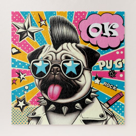 PUNK-PUG 13 LEGPUZZEL (Verticaal)
